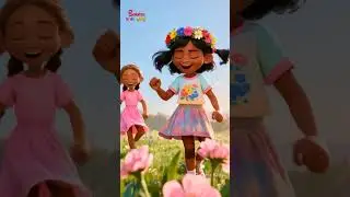 வண்ண பூக்கள் பாடல் - Colorful Flowers Song | Tamil Rhymes for Children | Galatta Kids | Shorts