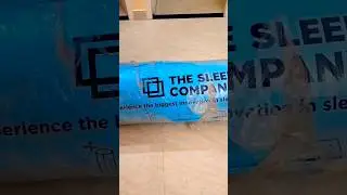 The Sleep Company Smart Ortho Pro Unboxing #shorts #youtubeshorts #mattress #bed #trending
