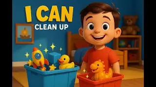 I Can Clean Up | Christian Kids Song & Responsibility Affirmation