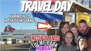 День путешествия - Мега-тур на пароме Stena line по Нидерландам ⛴️ 🎢🥞