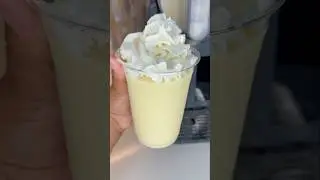 PINEAPPLE DOLE WHIP MADE IN MY INOVIVA SLUSHIE MACHINE🍍 #dolewhip