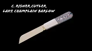 AN ABSOLUTE BANGER FROM C. RISNER CUTLERY 🔥⚔️🔥 The Lake Champlain Barlow