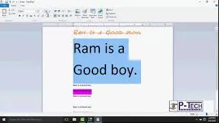 Wordpad Tutorial Video