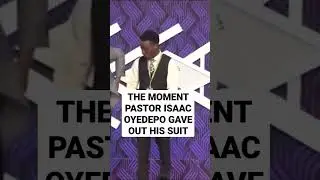 THE MOMENT PASTOR ISAAC OYEDEPO GAVE OUT HIS SUIT TO A COVENANT UNIVERSITY STUDENT
