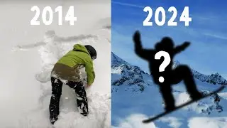 My 10 YEAR snowboard progress | snowboarding progression