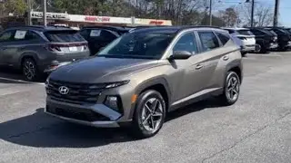 2025 Tucson SEL Conv Turbo Hybrid, Cashmere Bronze, Gray interior, safety settings & Walk Around!😀👍