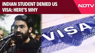 Indian Student With $100,000 Columbia Scholarship Denied US Visa. Here's Why