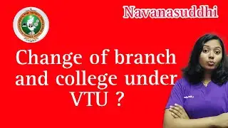Change of branch or college under vtu ?