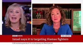 Gaza-Gulf Split-screen: BBC NEWS talks with Johns Hopkins Mideast Analyst Laura Blumenfeld