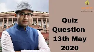 Quiz Question 13th May 2020