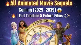 All Animated Movie Sequels Coming (2029&ndash;2039) | Full Timeline & Future Films |#viral #disney #movie 