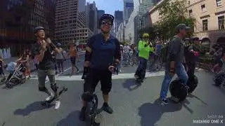 New York City Summer Streets 2019 EUC Ride