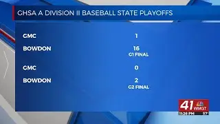 GHSA Baseball State Playoffs Sweet 16 highlights and scores