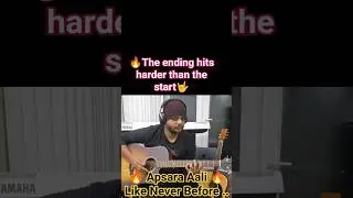 🎸 Apsara Aali &mdash; Marathi guitar riff like never before🔥 #shorts #guitar #marathisong