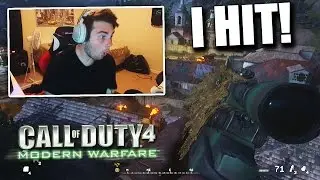 I HIT A TRICKSHOT ON COD4 REMASTERED! - Modern Warfare Remastered Trickshotting