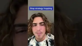 Stop switching your strategy every day
