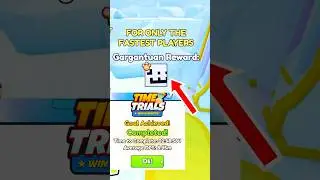 i PLAYED ⏰ Time Trials to WIN a GARGANTUAN in Pet Sim 99! #roblox #shorts