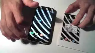 Installation of a protection Skincover + downloads the perfect wall screen.