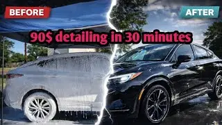  95$ detailing || Car Detailing Transformation  | Full Mobile Detailing 