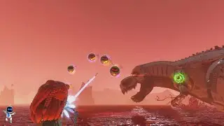 Astro Bot 2024 - Fitting as Alloy in Horizon (Killing BLUNDERJAW Boss)