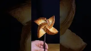 Toast made of handmade windmill #shorts #viral