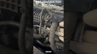 MAP sensor replacement 2016 Volvo XC90