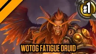 День[9] HearthStone Decktacular #229 - Wotog Fatigue Druid P1