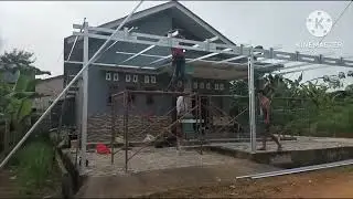 kanopi teras Halaman rumah.