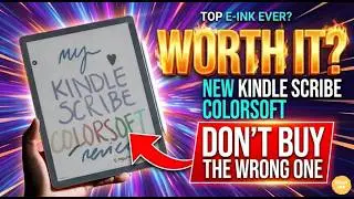Is  New Kindle Scribe Colorsoft Worth It? Perfect Note-Taking & Reading Device? -  2026