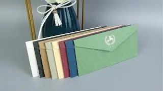 Colorful Customized kraft Paper Art Paper Envelope