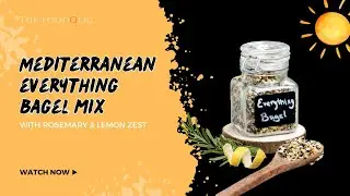 Mediterranean Everything Bagel Mix | Homemade Spice Blend with a Sunny Twist!