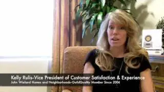 John Wieland Homes & Neighborhoods talks about GuildQuality's Customer Satisfaction Surveying