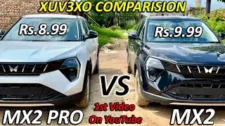 NEW XUV3XO MX2 vs MX2 PRO | MX2 DIESEL VS MX2 PRO PETROL | XUV3XO MOST VFM VARIANT | NEW 2024 XUV3XO
