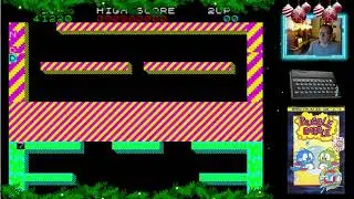 NATALE 2024: Il gioco di oggi 16 dicembre &egrave; BUBBLE BOBBLE -  ZX SPECTRUM