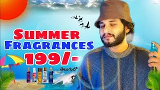 Top 7 Summer Fragrance For Men Under 199/- || Men's Fashion In Telugu || KFV