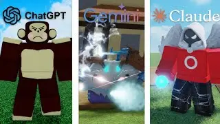 ChatGPT vs Gemini vs Claude Make BLOX FRUITS From Scratch