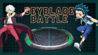 No Music | HELL SALAMANDER vs WINNING VALKYRIE | ON REAL LIFE BEYBLADE STADIUM