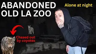Exploring the Old ABANDONED Los Angeles ZOO at Griffith Park After Hours, Alone