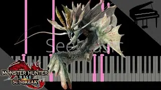 Monster Hunter Rise: Sunbreak - Amatsu Themes/Phases 1 and 2 (Piano Tutorial)