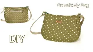 How To Make a Simple Crossbody Bag at Home | DIY Simple Crossbody Bag