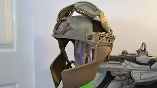 Airsoft TMC Airframe helmet with chops