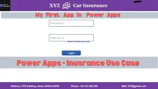 Power Apps | Power Apps Use Case | Basic Insurance Use Case by Using Power Apps |