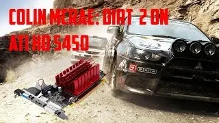 Colin McRae: DiRT 2 on ATI HD 5450 [720p]