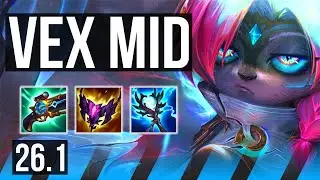 VEX vs YONE (MID) | 45K damage | EUW Master | 26.1