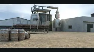 Old factory compositing breakdown | 3ds max | Vray | Fusion