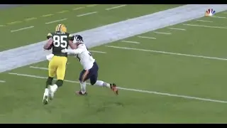 Robert Tonyan angry run against Danny Trevathan