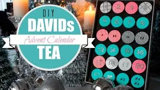 Easy DIY Advent Calendar - DAVID's TEA Inspired
