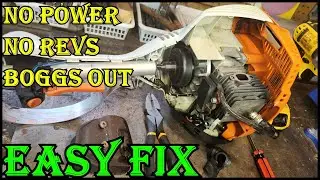Engine Can't Rev Up - No Power - Quick Fix