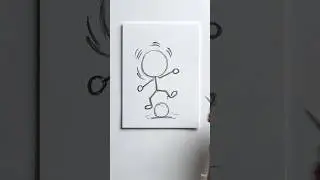 How to draw stickman with scythe #drawing #stickman #sketch #art