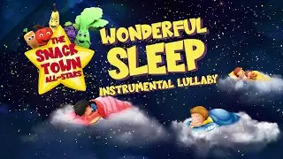 'Wonderful Sleep Instrumental Lullaby' by The Snack Town All-Stars.. #lullaby #childrensongs #shorts